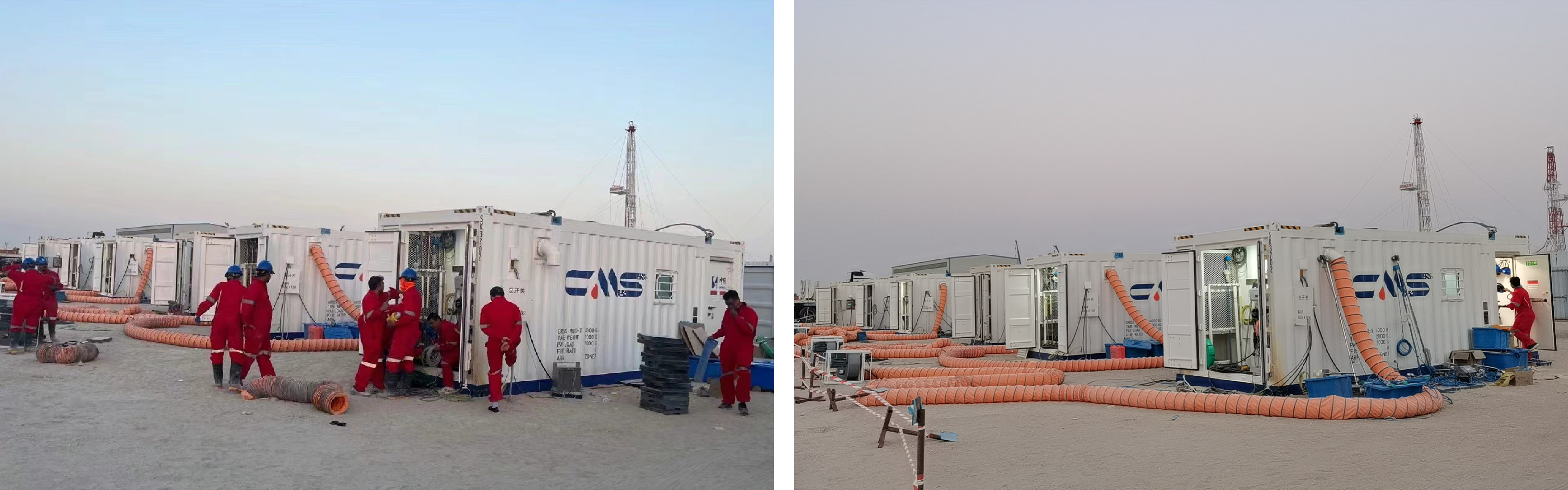 共建一带一路：冰球突破mg录井服务成功开拓科威特国际市场(图2)