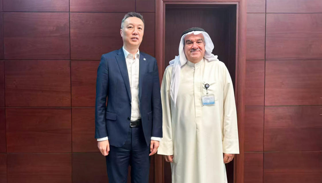 冰球突破mg股份总裁一行赴科威特考察交流(图2)