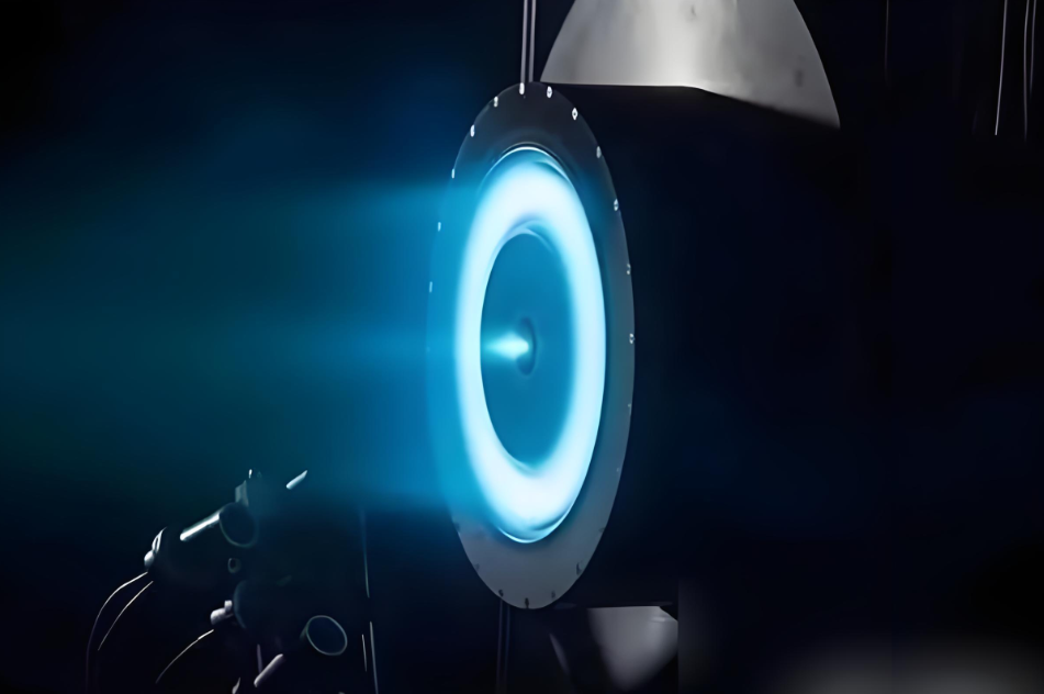 喜讯！冰球突破mg投资企业：瀚氢动力卫星霍尔电推进系统点火成功！(图1)